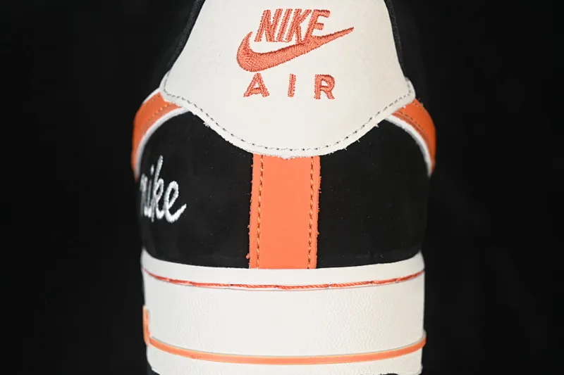 All Categories Nk Air Force 1 Air Force Series Nk Air Force 1 Low Air Force Low Nike Air Force 1'07 Low Black Orange Trend Air Force One Low Casual Shoes FV3694-107
